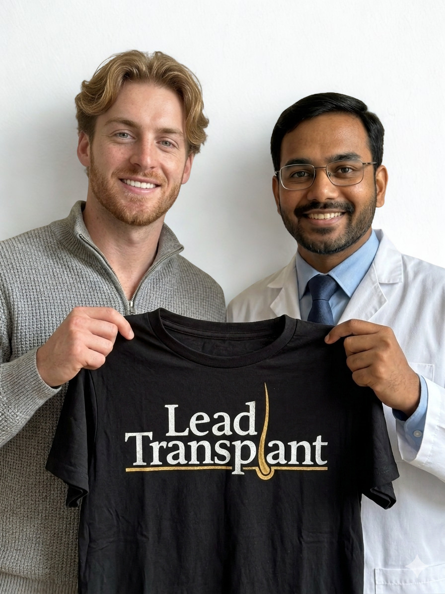 Ben and Dr Ram - Lead Transplant
